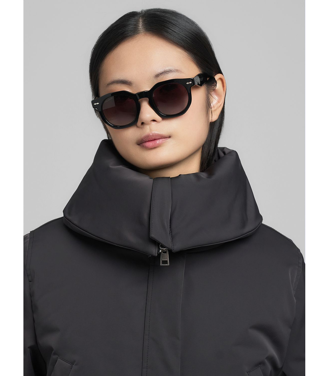 マキシラペル クロップジャケット 詳細画像 ブラック 5